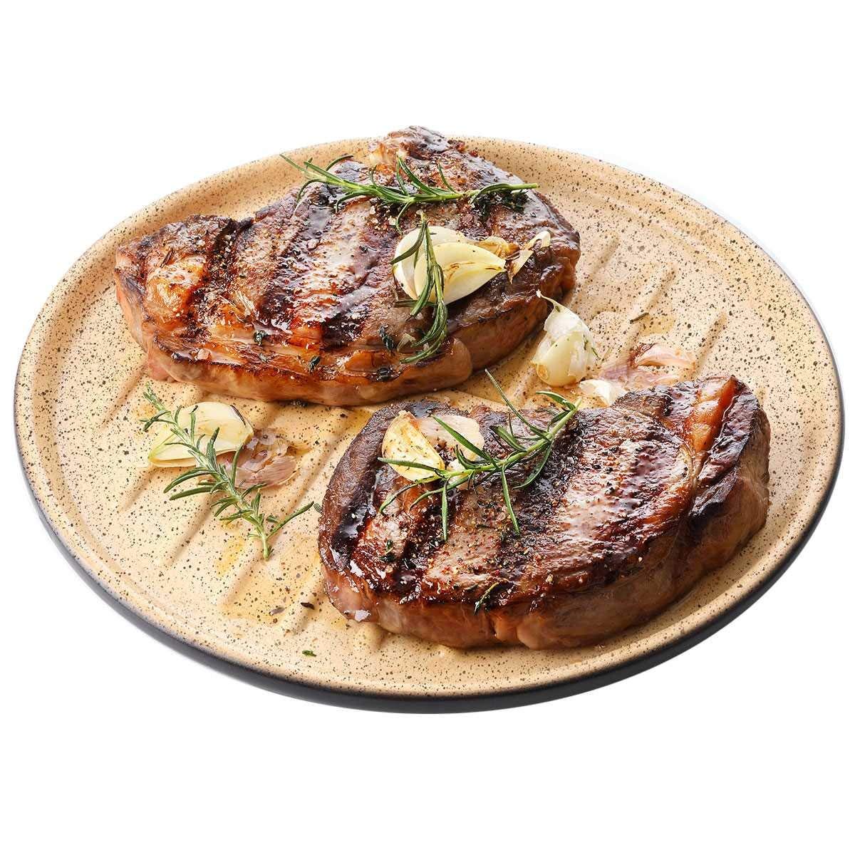 Römertopf Lafer BBQ Plancha mit Stegen rund Deko 03406