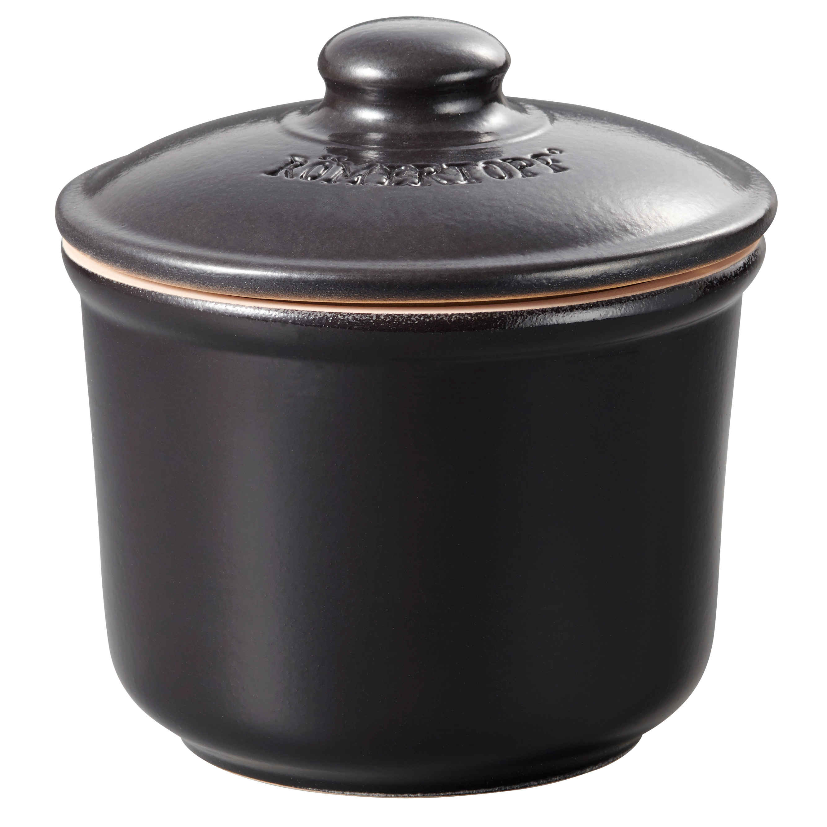 Römertopf Lafer BBQ Schmortopf Mini BLACK EDITION 04606