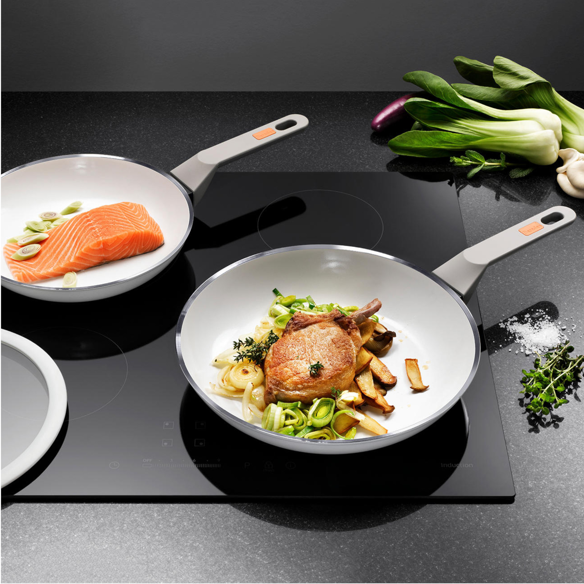 Berndes Bratpfanne Veggie White Induction 20 cm Kochfeld