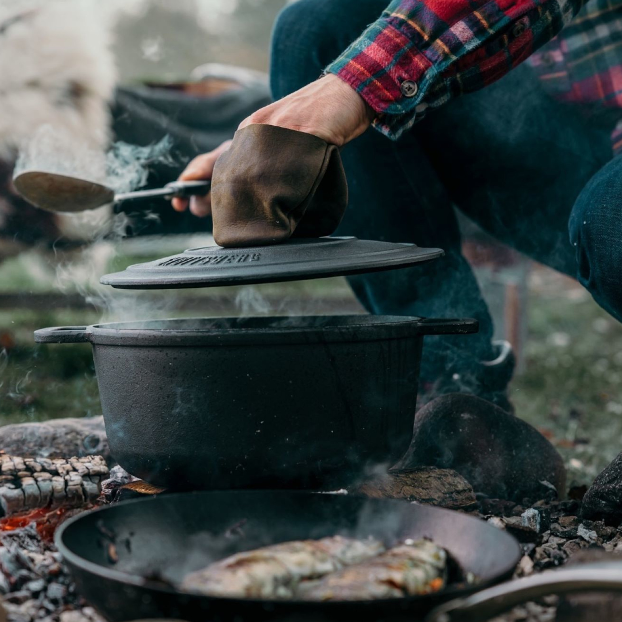Skottsberg Topf Cast Iron 28 cm Lagerfeuer