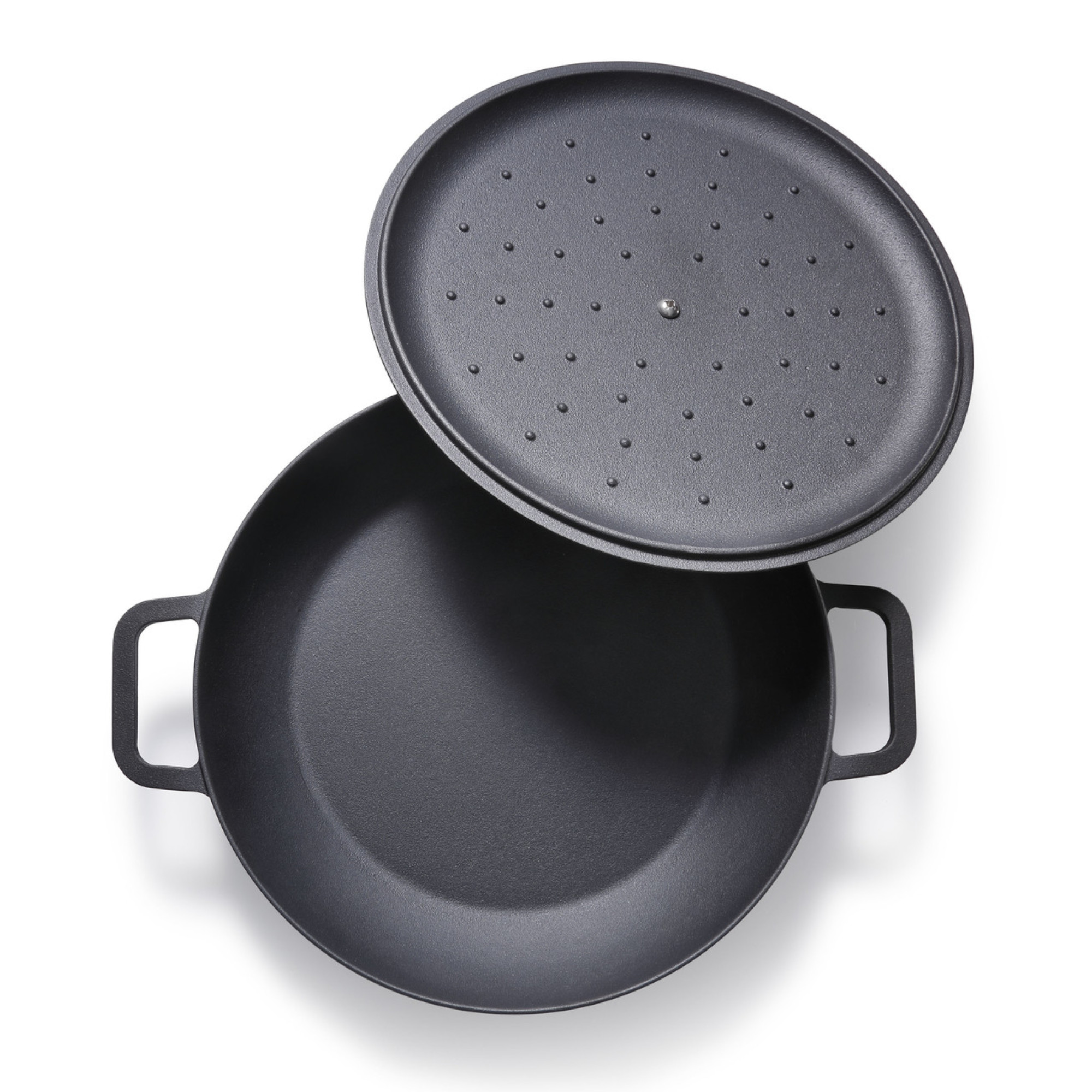 Skottsberg Schmortopf Cast Iron 32 cm Deckelunterseite