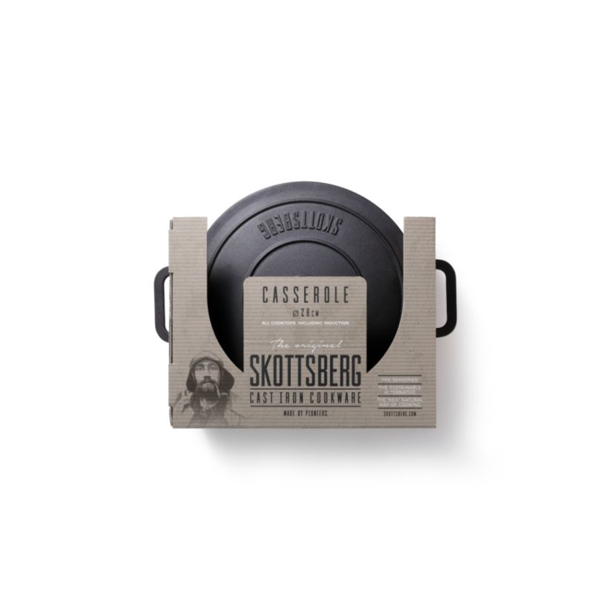 Skottsberg Topf Cast Iron 28 cm Verpackung