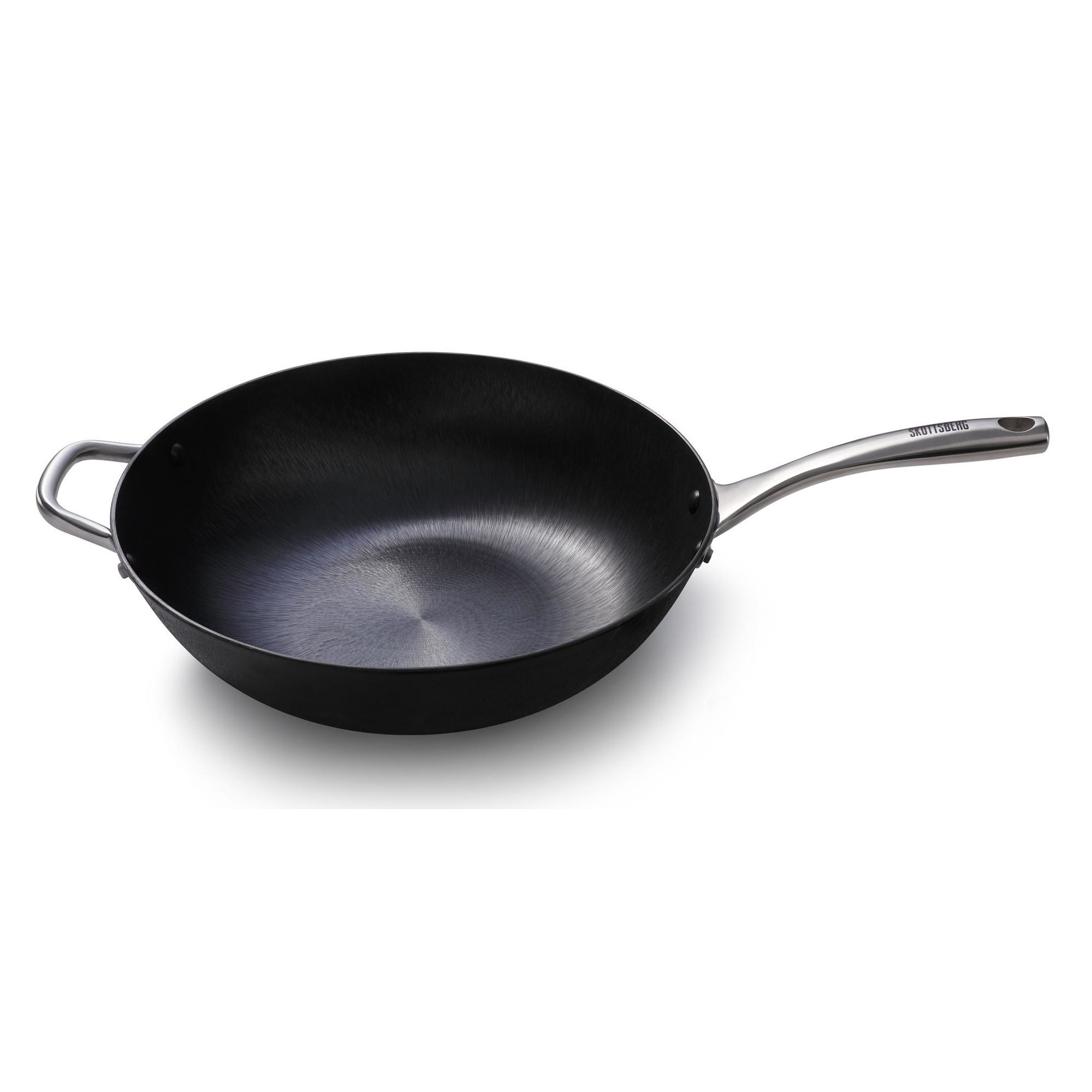 Skottsberg Wok Cast Iron Schräg