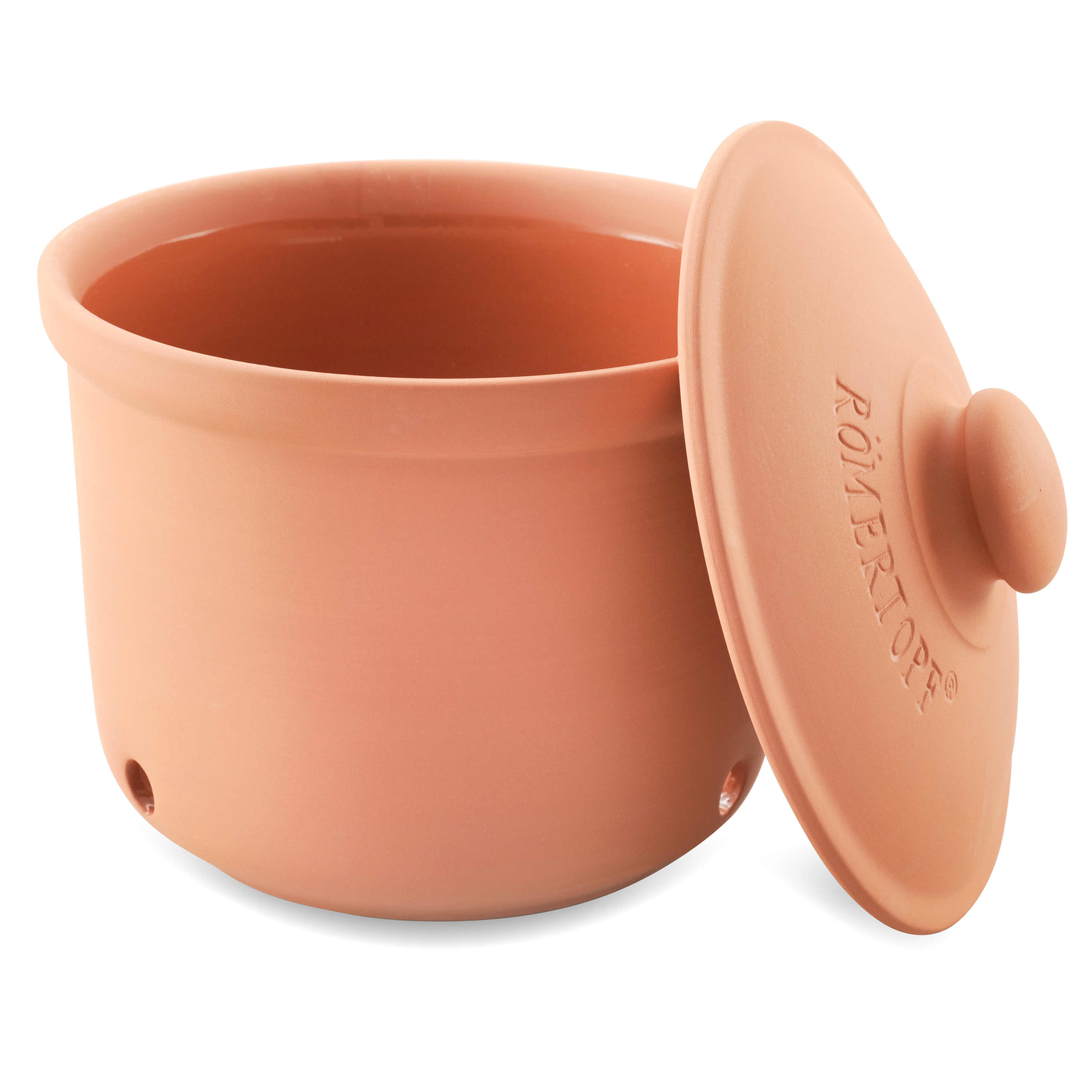 Römertopf Frische-Topf MAXI Zwiebel terracotta 9145281 offener Deckel