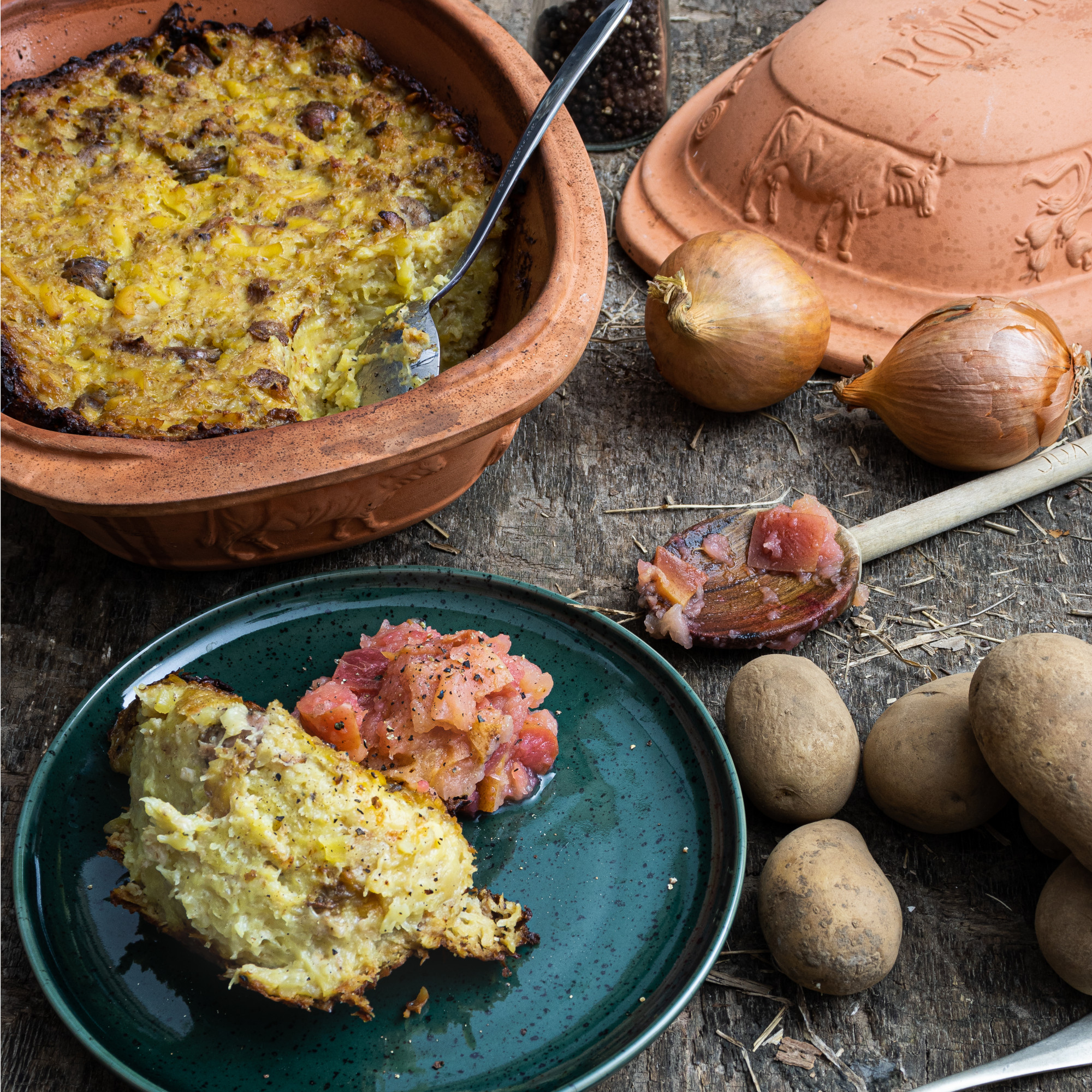 Römertopf Bräter Rustico 4 Personen 11905 Auflauf