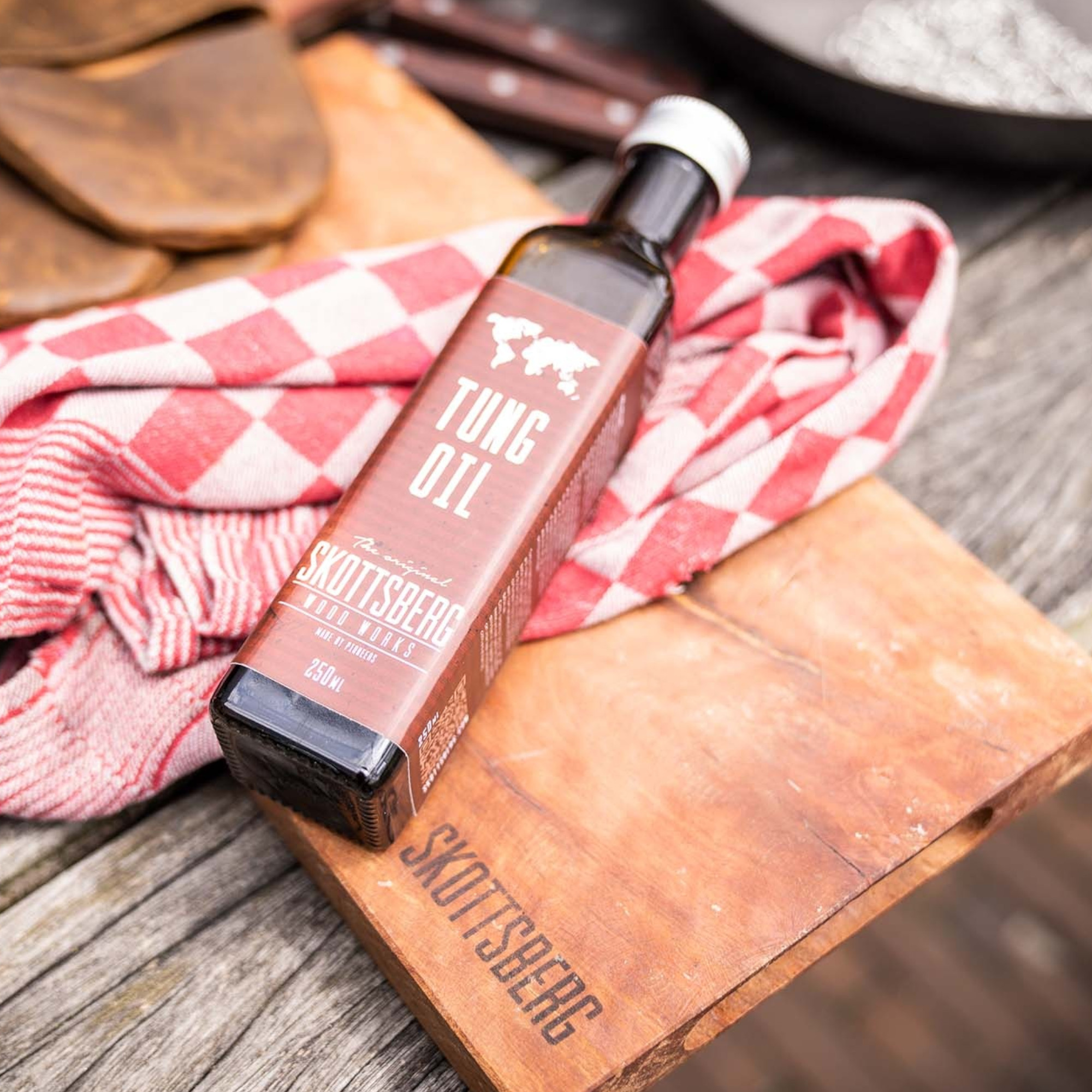 Skottsberg Tung Pflegeöl Wood Works 250 ml Flasche