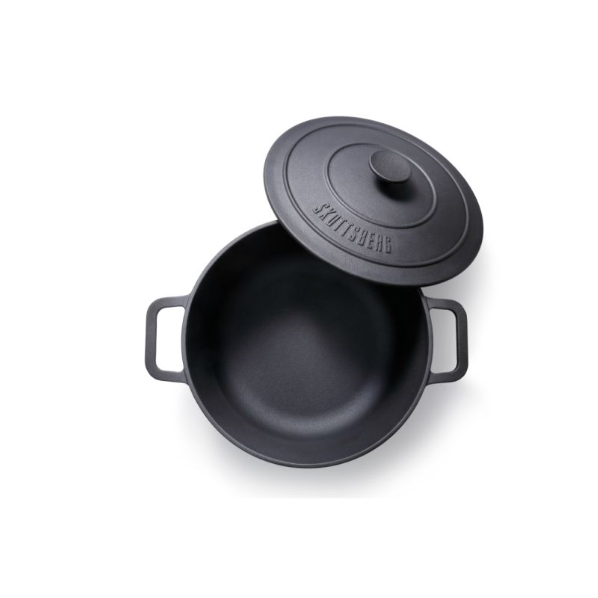 Skottsberg Topf Cast Iron 28 cm offen schräg