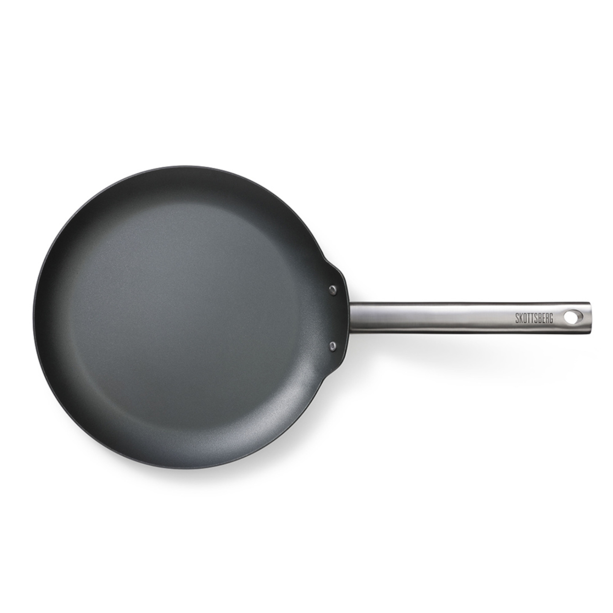 Skottsberg Crêpe Pfanne Carbon Steel 28 cm Draufsicht