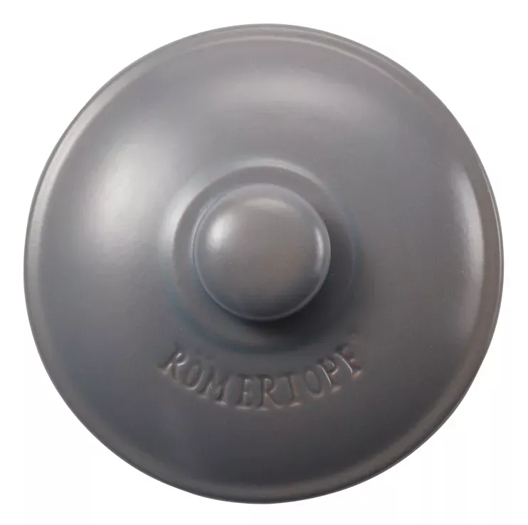 Römertopf MEDI Gemüse-Frische-Topf Blau Grau Deckel