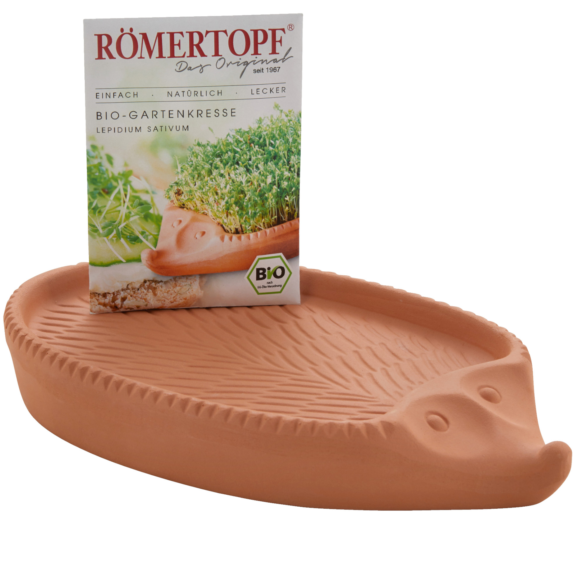 Römertopf Kresseigel inklusive Gratissamen