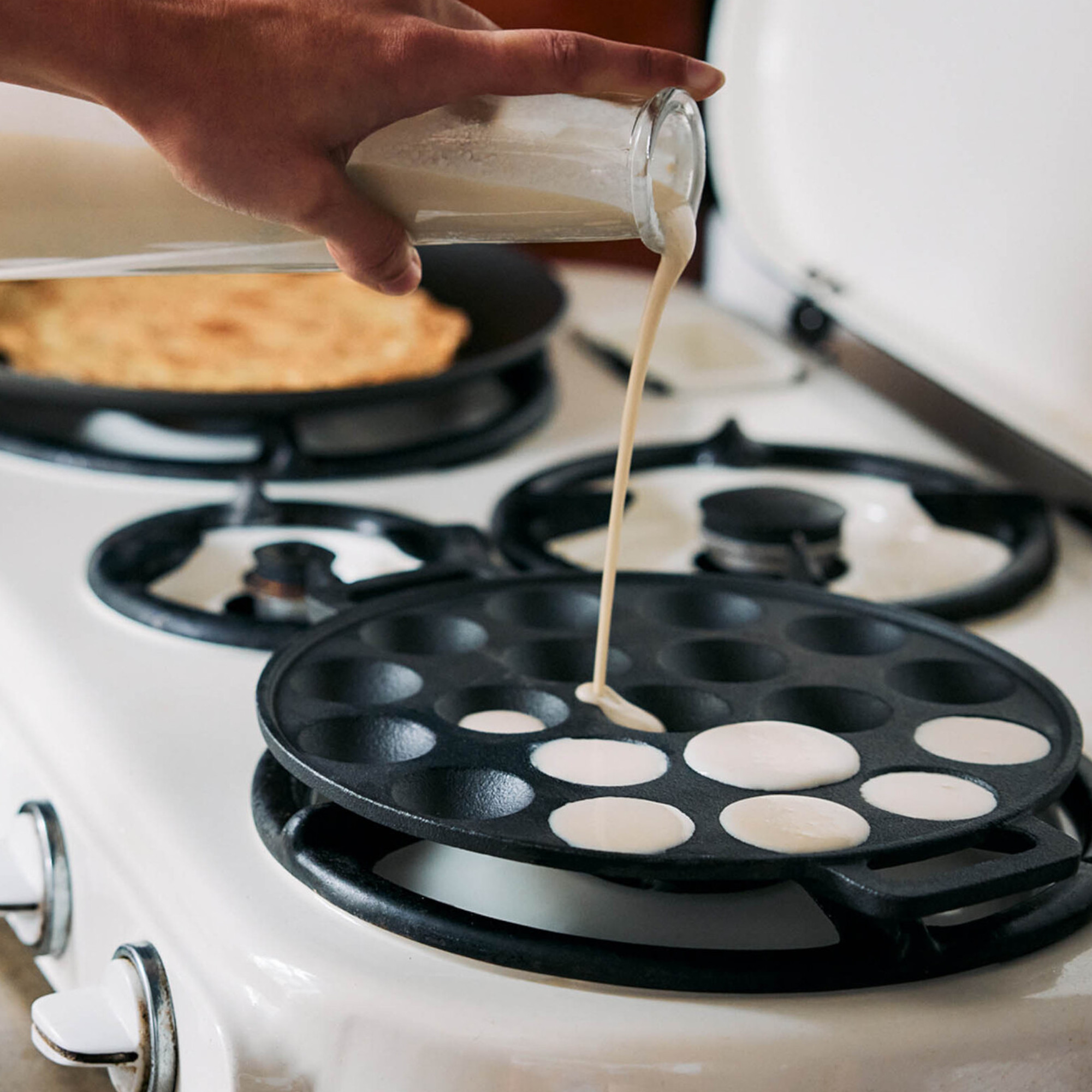 Skottsberg Poffertjes Pfanne Cast Iron 24 cm Pfannekuchen