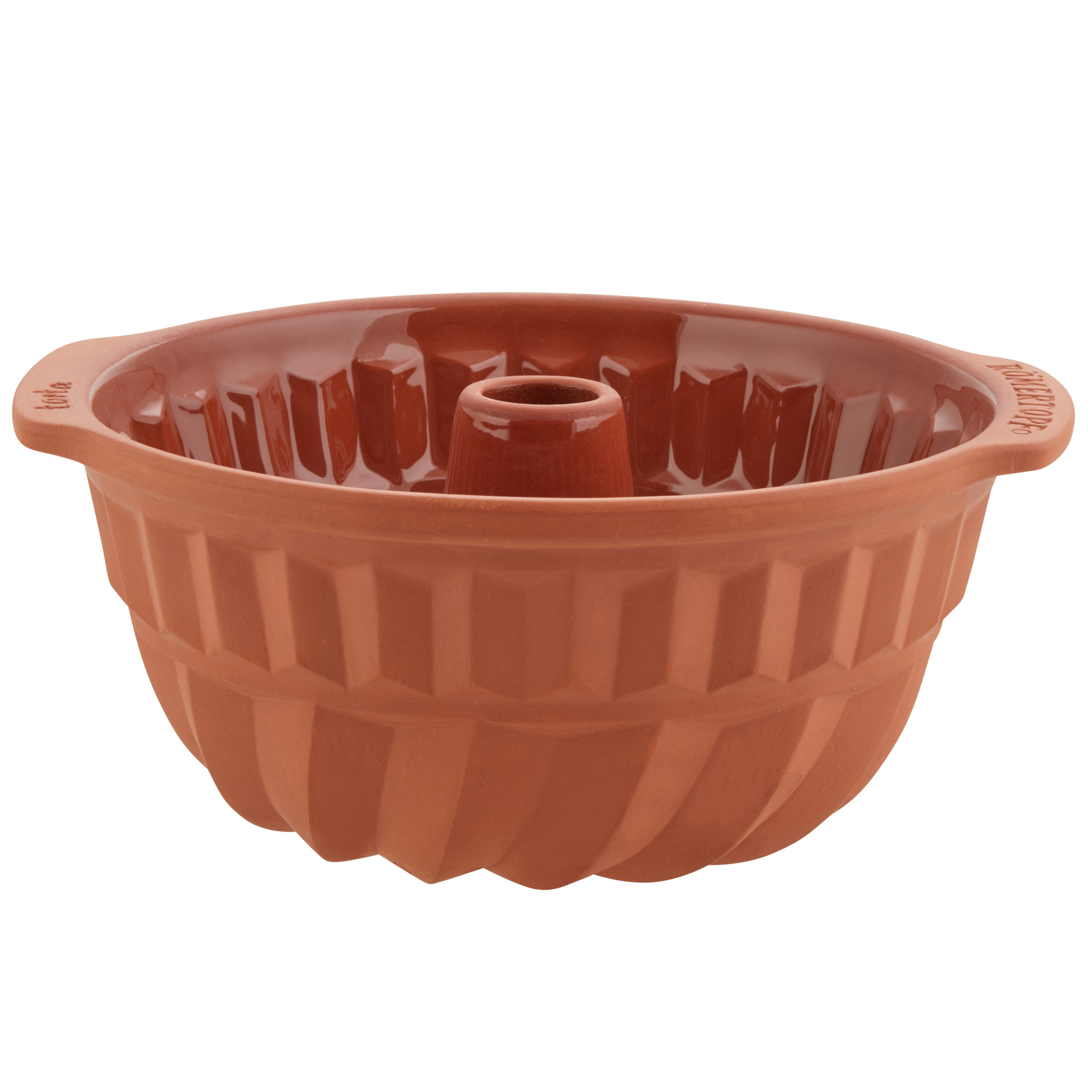 Römertopf Kuchenbackform Gugelhupf schräg 26005