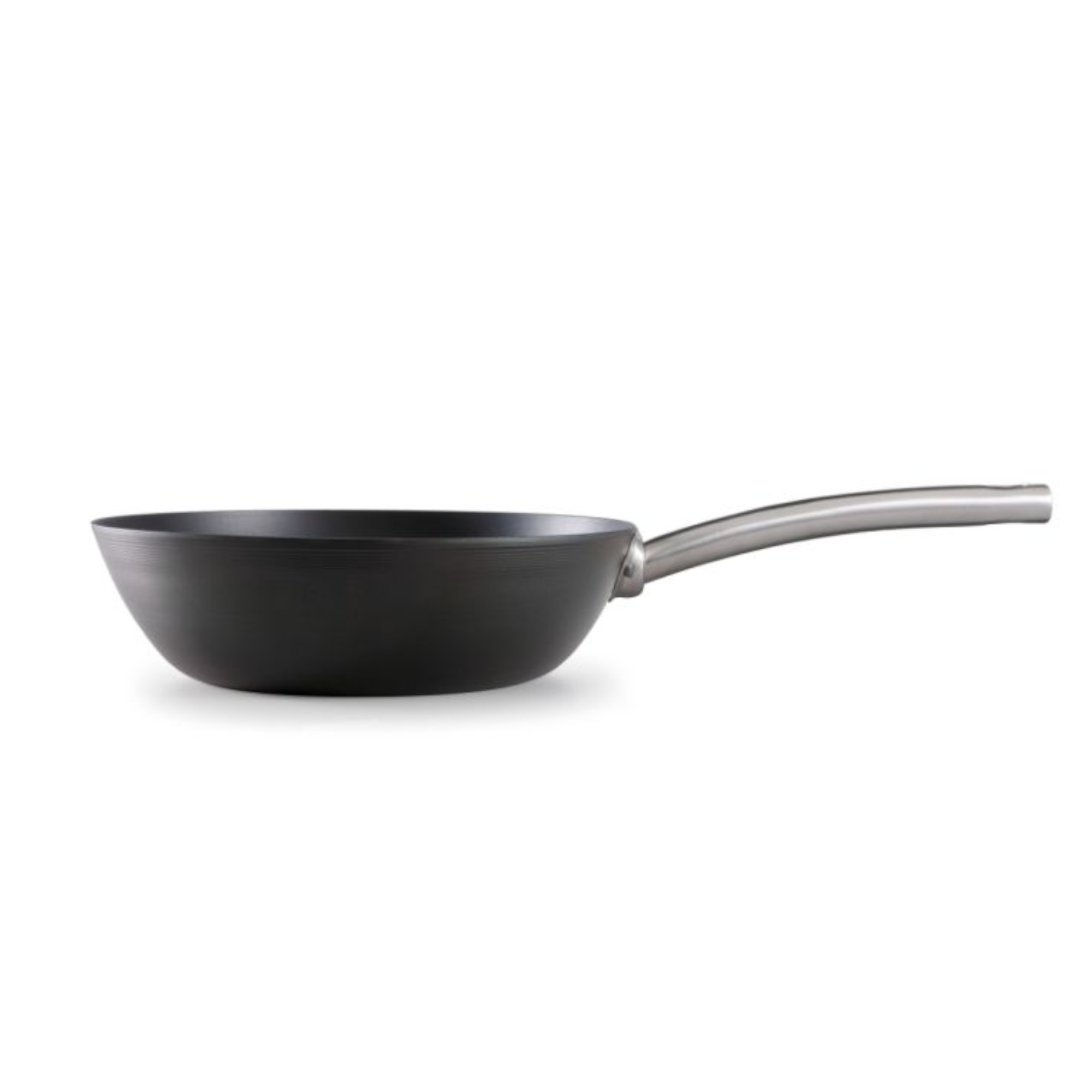 Skottsberg Wok Carbon Steel 24 cm Seitenansicht