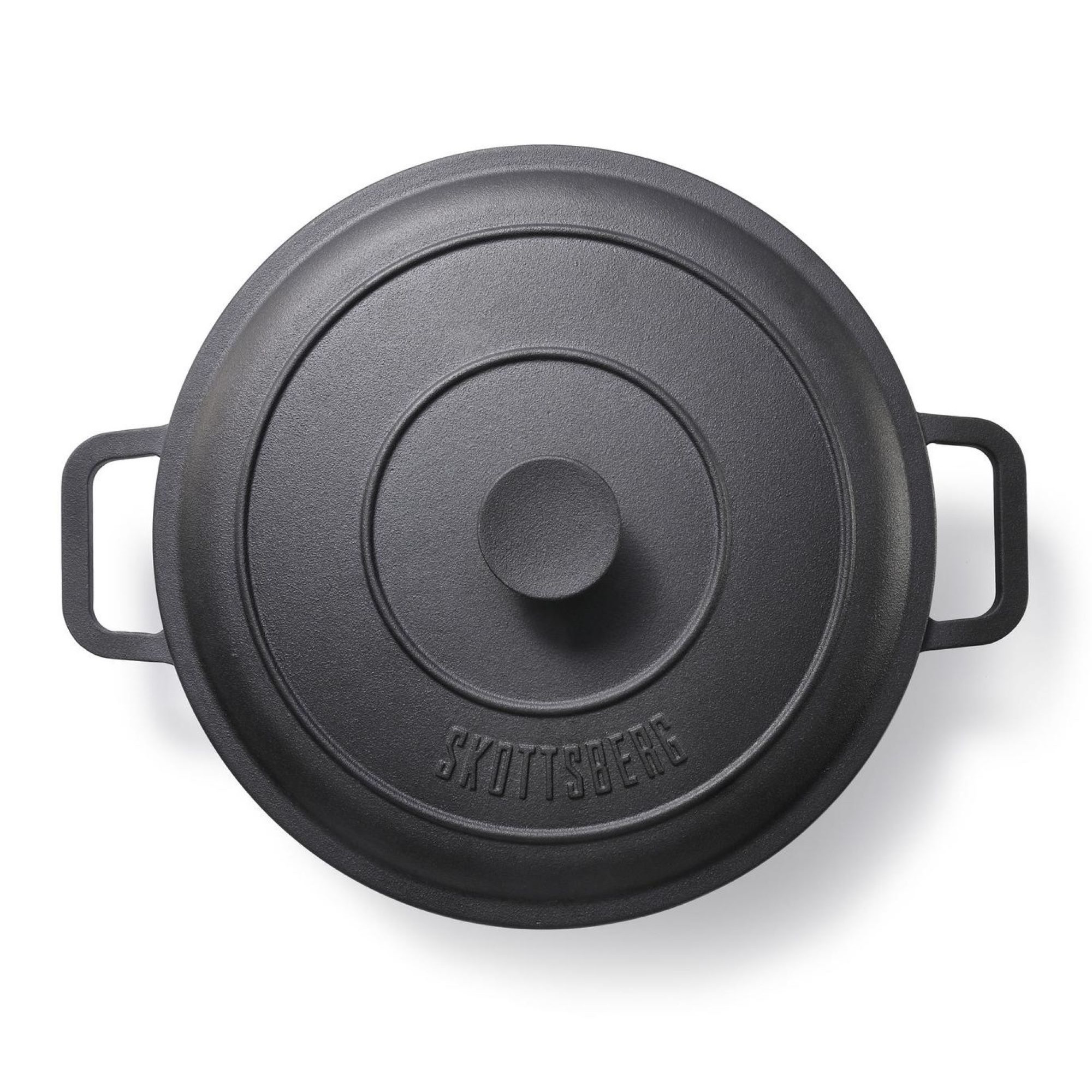 Skottsberg Schmortopf Cast Iron 32 cm Draufsicht