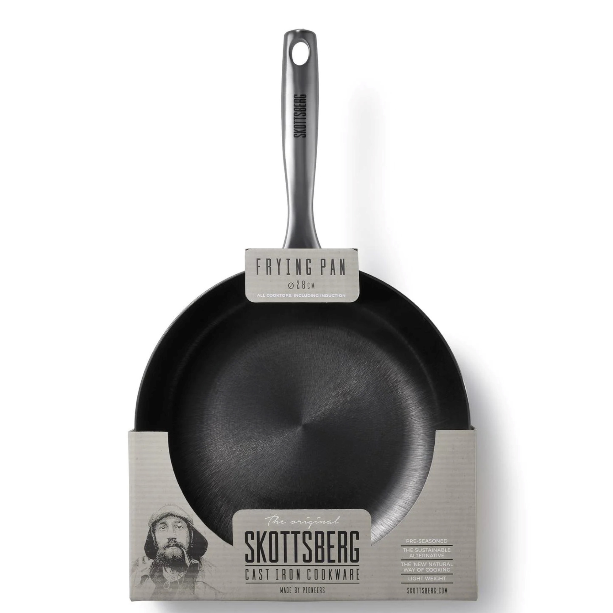 Skottsberg Bratpfanne Cast Iron 24 cm Verpackung